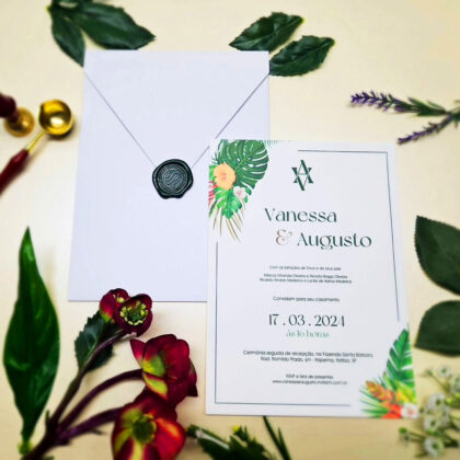 Convite Tropical Bliss