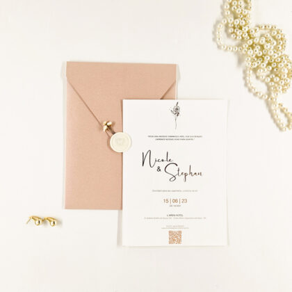 Convite Pérola Rosa